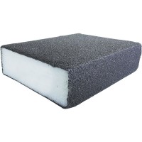Burete abraziv 4 fețe 100x70x25 mm, gr. 100