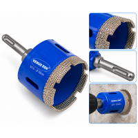 Carota diamantata M14 cu adaptor SDS - 68 mm
