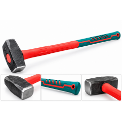 Ciocan mecanic forjat, coada fibra 3000 gr