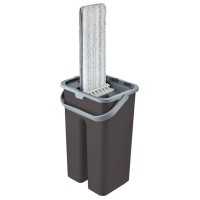 Set mop plat cu coada + galeata 8 L