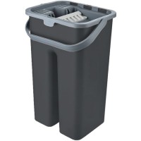 Set mop plat cu coada + galeata 8 L