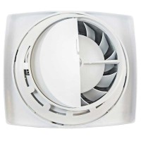 Ventilator de baie cu clapeta antiretur, Dt 100 mm, 14 W