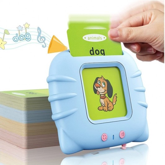 Jucarie educativa, Cititor de carduri, invatare engleza, 224 de cuvinte