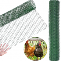 Plasa rabitz plastifiata verde - 1 x 10 m - 25 mm - 1 mm Plasa rabitz plastifiata verde - 1 x 10 m - 25 mm - 1 mm