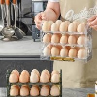 Cutie depozitare stabila pentru usa frigiderului pentru 30 de oua