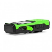 Radio portabil cu lanterna, alimentare duala solar si retea