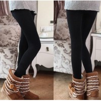 Set 3 colanti vatuiti, 380 DEN, Negru, Marime universala