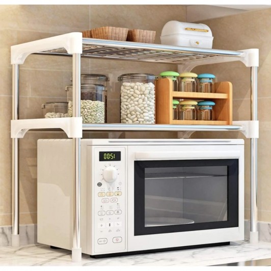 Etajera cu 3 rafturi, multifunctionala, 65 x 60 x 25 cm