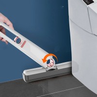 Mop Compact pentru curatenie rapida, cu sistem de stoarcere, burete absorbant