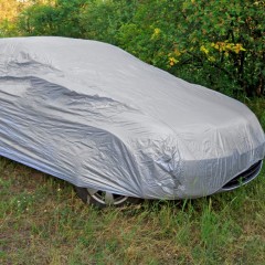 Prelata auto XL impermeabila, 3 Straturi, Protectie Grindina, Gri, 540 x 175 x 120 cm