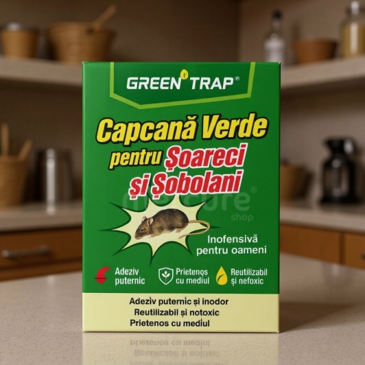 Set 5 x Capcana cu lipici pentru soareci si sobolani, efect garantat