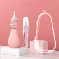 Aspirator Nazal pentru Copii, Manual, Anti-Reflux, cu Pompita