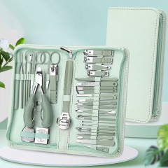 Set manichiura si pedichiura 16 piese, trusa portabila