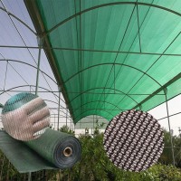 Plasa umbrire solar 6 x 25 m, verde, elastica, cu butoniere, 40 g/mp