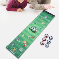 Covor de joaca strategica, fotbal, 1-4 Jucatori, 6 Mingi Incluse, + 5 Ani