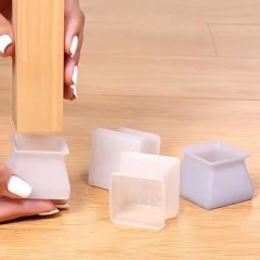 16 x Protectii silicon pentru mobila, mese, picioare scaun, podea, antialunecare