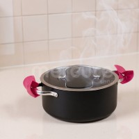 Set 2 Manere de Protectie anti-oparire termorezistente, pentru oale si tigai