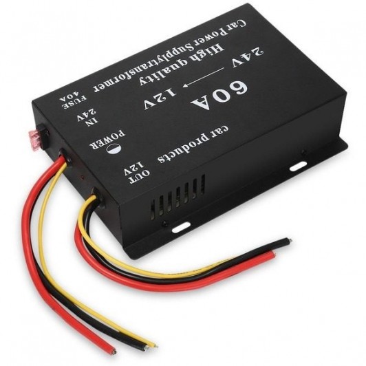 Convertor auto 60A, DC 24V la 12V