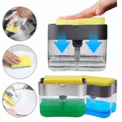 Dozator detergent pentru burete de vase 380 ml