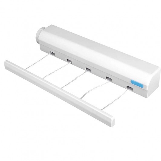 Uscator rufe retractabil de interior, 5 sarme de uscare, 3 m lungime