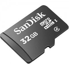Card memorie SanDisk microSD HC, 32 GB, clasa 4
