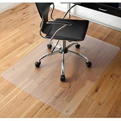 Covor transparent 1,25 m x 2 m, protectie podea, grosime 0.83 mm, usor de curatat si intretinut