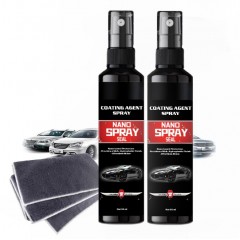 2 x Spray Nano pentru masina cu acoperire rapida, 50 ml fiecare