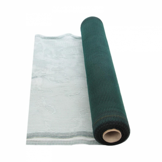 Plasa anti grindina 2 X 25 M, verde, densitate 40 G/MP, margini intarite