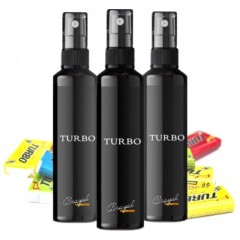 3 X PARFUM AMBIENTAL COMERCIAL DE PRESTIGIU INTERNATIONAL, TURBO, 50 ML