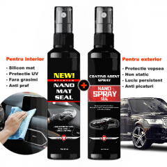 1+1 Pachet Nano Spray-uri, pentru interior si exterior, 50 ml fiecare