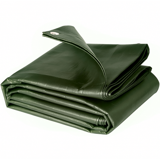 Prelata impermeabila 8 m X 12 m, densitate 120 G/MP, cu inele pe margini