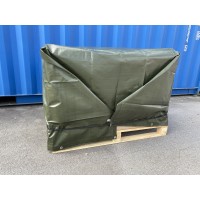 Prelata impermeabila 10 m X 15 m,  120 G/MP, cu inele pe margini