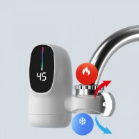 Robinet electric pentru incalzirea apei, 3000 W, Afisaj LED, consum redus