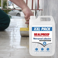 Solutie etansare XXL 5 kg + Tavita si bidinea, ideale in impermeabilizarea terasei, pavajului Solutie etansare XXL 5 kg + Tavita si bidinea, ideale in impermeabilizarea terasei, pavajului