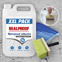 Solutie etansare XXL 5 kg + Tavita si bidinea, ideale in impermeabilizarea terasei, pavajului Solutie etansare XXL 5 kg + Tavita si bidinea, ideale in impermeabilizarea terasei, pavajului