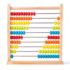 Numaratoare din Lemn, Vopsea Ecologica, 10 Siruri x 10 Margele, 4-6 Ani, 24.5 x 20.5 cm, Multicolor Numaratoare din Lemn, Vopsea Ecologica, 10 Siruri x 10 Margele, 4-6 Ani, 24.5 x 20.5 cm, Multicolor