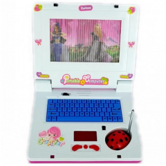 Laptop educational pentru copii, 3 ani+, albastru, cu Sunete si Mouse Laptop educational pentru copii, 3 ani+, albastru, cu Sunete si Mouse