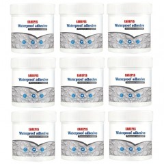 Set 9 x Solutie etansare, ideale in sigilarea acoperisurilor, tevilor, peretilor, 300 ml fiecare Set 9 x Solutie etansare, ideale in sigilarea acoperisurilor, tevilor, peretilor, 300 ml fiecare