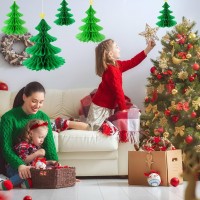 Pachet de Craciun Secret Santa cu Bradut + 2 Instalatii + 5 Decoratiuni surpriza