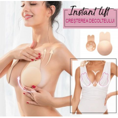 Set 3 sutiene invizibile cu Push-Up, fara bretele, marime universala, all-season, reutilizabile Set 3 sutiene invizibile cu Push-Up, fara bretele, marime universala, all-season, reutilizabile