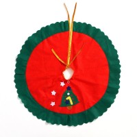 Covoras pentru bradul de Craciun, rosu/verde, 60 cm Covoras pentru bradul de Craciun, rosu/verde, 60 cm