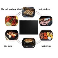 Set 4 x Folii Antiaderente din Teflon, Reutilizabile, Rezistente la Temperaturi Ridicate, 40 x 33 cm Set 4 x Folii Antiaderente din Teflon, Reutilizabile, Rezistente la Temperaturi Ridicate, 40 x 33 cm