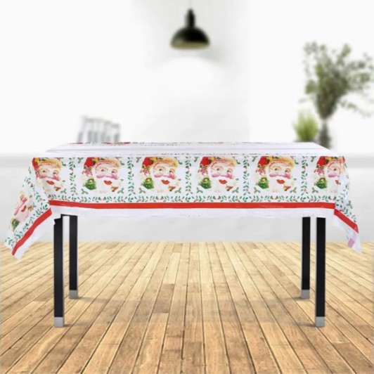 Fata de masa cauciucata pentru Craciun 180 x 108 cm Fata de masa cauciucata pentru Craciun 180 x 108 cm