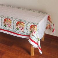 Fata de masa cauciucata pentru Craciun 180 x 108 cm Fata de masa cauciucata pentru Craciun 180 x 108 cm
