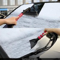 Perie de zapada 3 in 1, 360 grade, racleta, maner antiderapant, 54 cm Perie de zapada 3 in 1, 360 grade, racleta, maner antiderapant, 54 cm