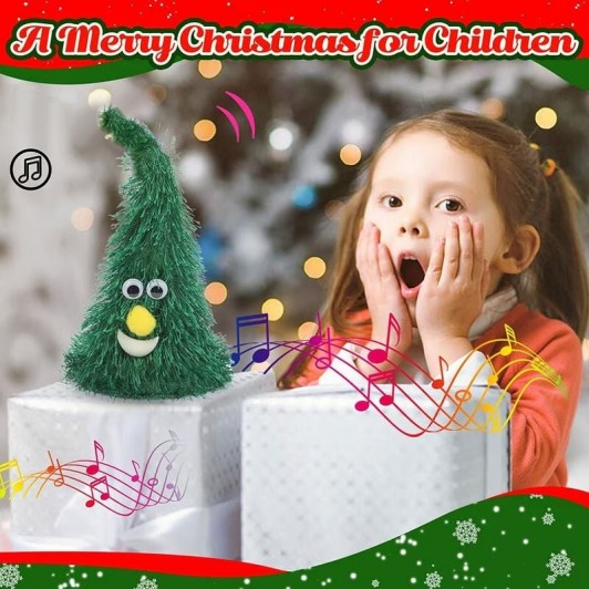 Bradut muzical Jingle Bells – canta si isi misca varful in ritmul melodiei Jingle Bells