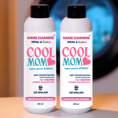 1+1 Gratis Detergent de rufe Nano Cleaning Cool Mom Super Power Energy - Editie limitata!