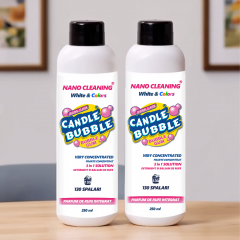 1+1 Gratis Detergent de rufe Nano Cleaning Bubble Gum curatare + balsam + parfum de rufe 130 spalari