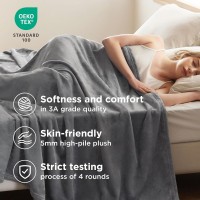 1+1 Gratis Patura Cocolino pentru Pat Dublu, uni, 200 x 230 cm, gri 1+1 Gratis Patura Cocolino pentru Pat Dublu, uni, 200 x 230 cm, gri