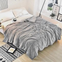 1+1 Gratis Patura Cocolino pentru Pat Dublu, uni, 200 x 230 cm, gri 1+1 Gratis Patura Cocolino pentru Pat Dublu, uni, 200 x 230 cm, gri